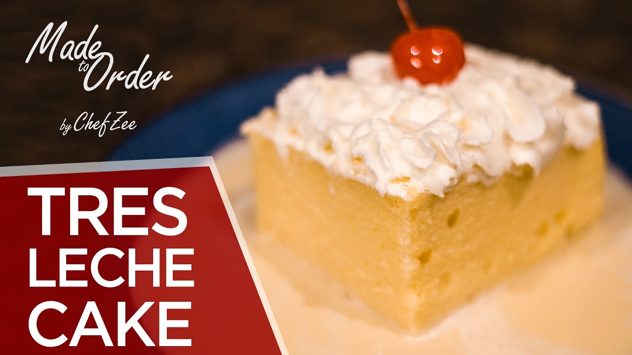 Tres Leche Cake | Holiday Desserts | Made to Order | Chef Zee Cooks