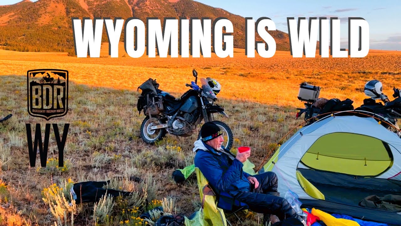 Wild Camping / Hail / MOTO ADVENTURES/ DR650 GS800 /Ep 9