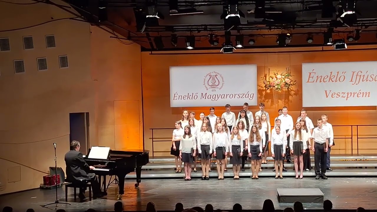 Balázs Árpád: Bölcsődal (Veszprémi Simonyi Gyermekkar; 2024. május. 5. - Éneklő Ifjúság)