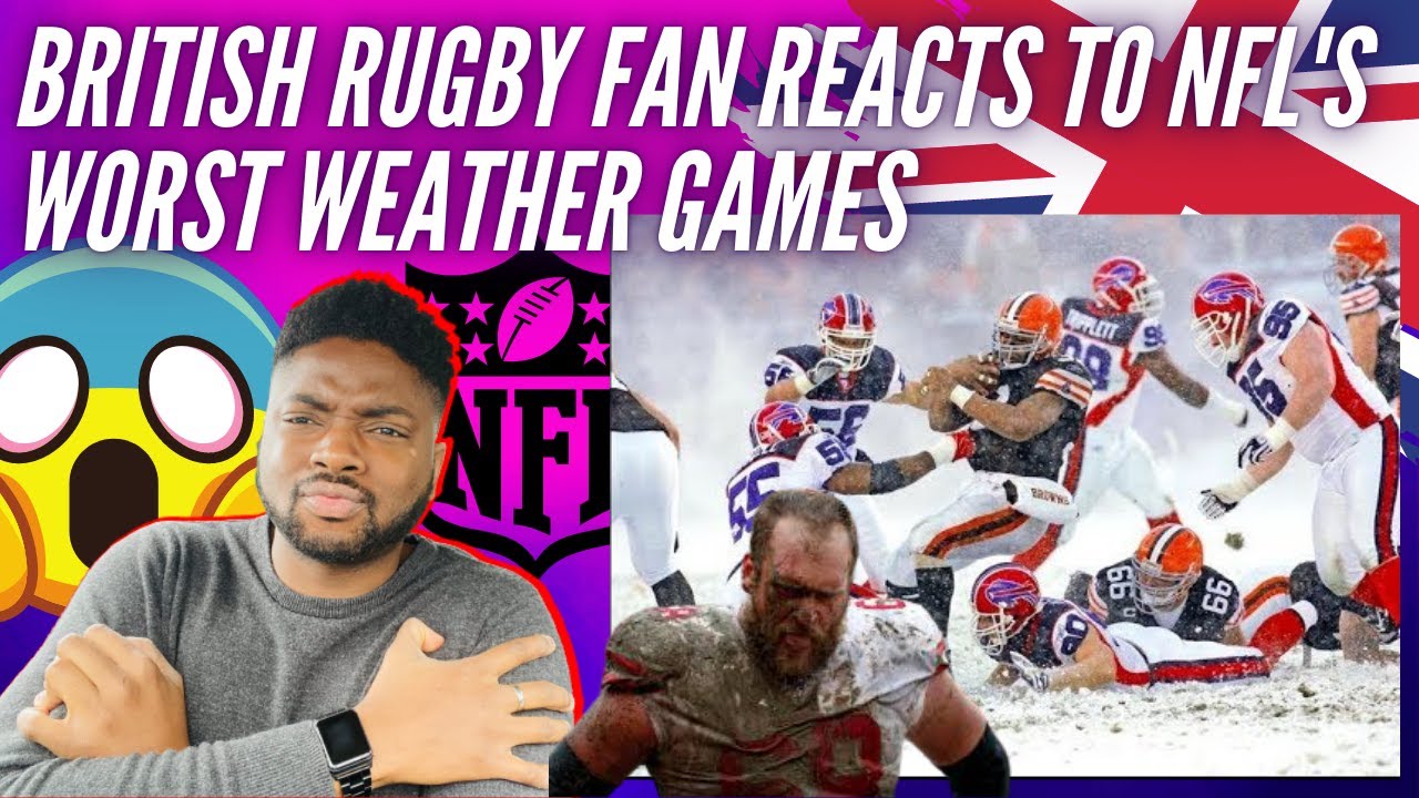🇬🇧 BRITISH Rugby Fan Reacts To WORST NFL Bad Weather Games Of All Time - Unbelievable Conditions!