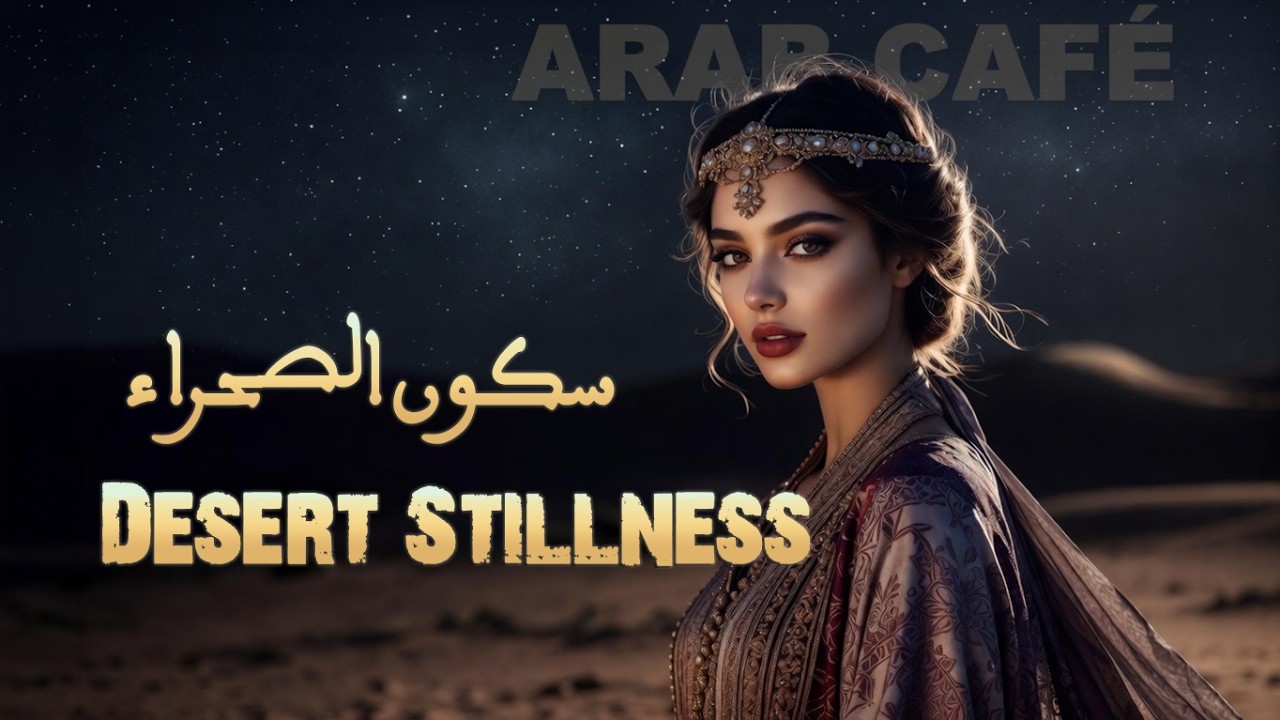 سكون الصحراء | Desert Stillness 🏜️🎻 — Cyber Zen Oud Nights (Arab Café) ☕🌙