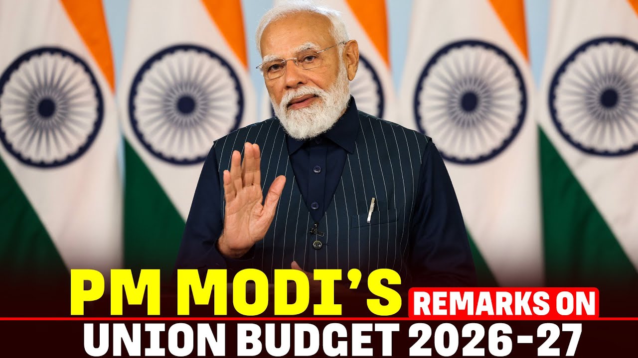 PM Modi&rsquo;s 1st remarks on Budget 2026 | Viksit Bharat | Infrastructure Reforms | Yuva Shakti Budget