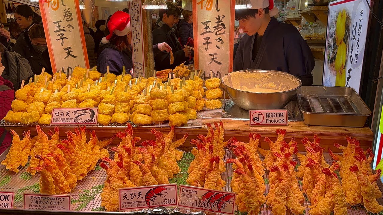 Amazing Japanese Street Food - 7000 Shrimp Tempura a day!