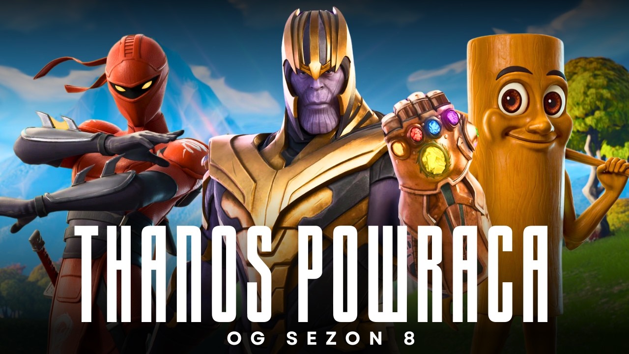 THANOS WRACA DO FORTNITE! OG SEZON 8 I PIERWSZA DUŻA AKTUALIZACJA
