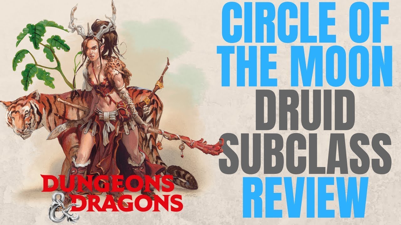 Druid Circle of the Moon - D&D 5e Subclass Series