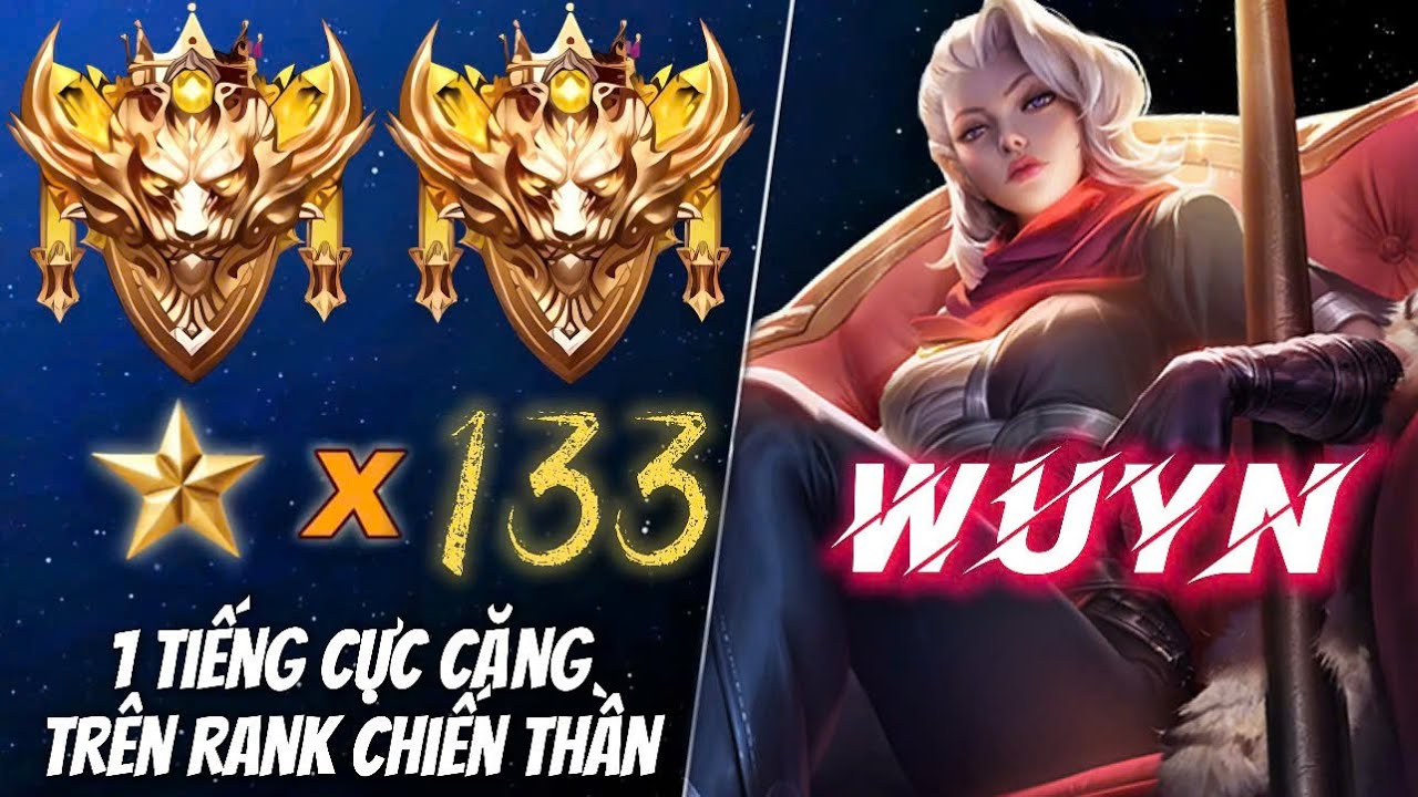 ( Solo Rank ) Tổng Hợp Những Trận Đấu Cực Căng Trên Rank Chiến Thần 133* Của Wuyn