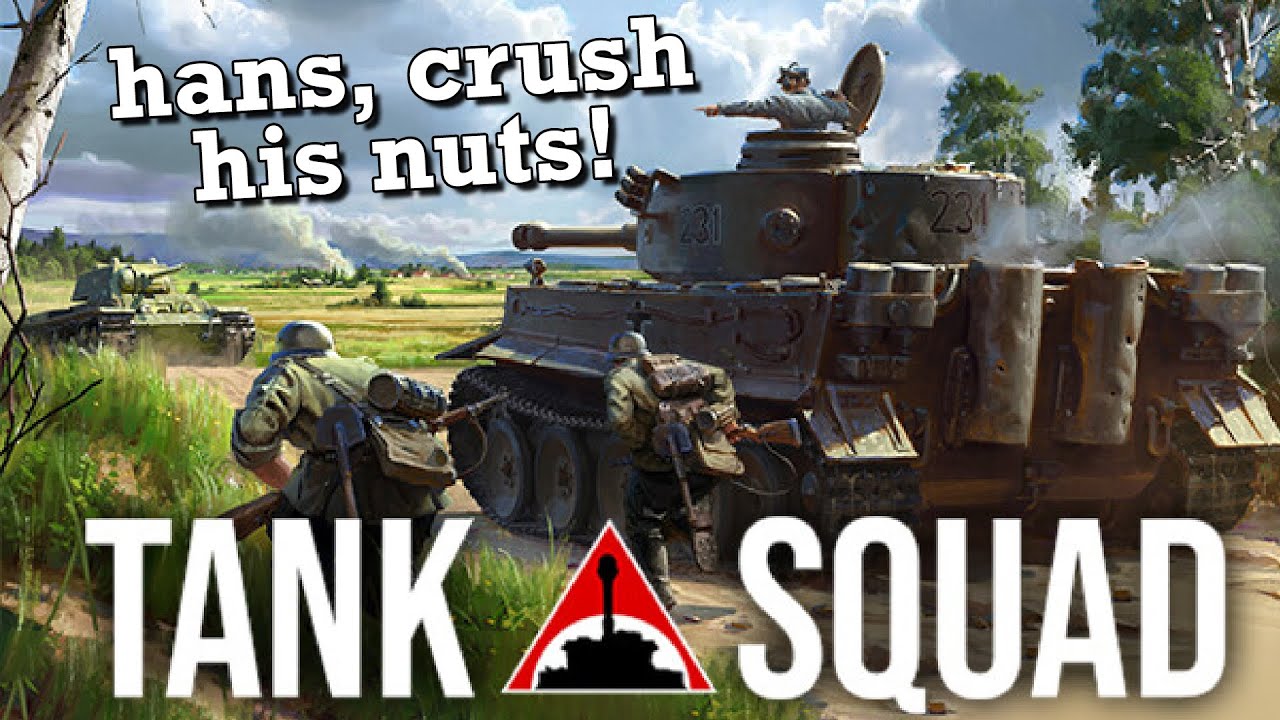 this game is like co-op War Thunder (we bully the AI) | Tank Squad