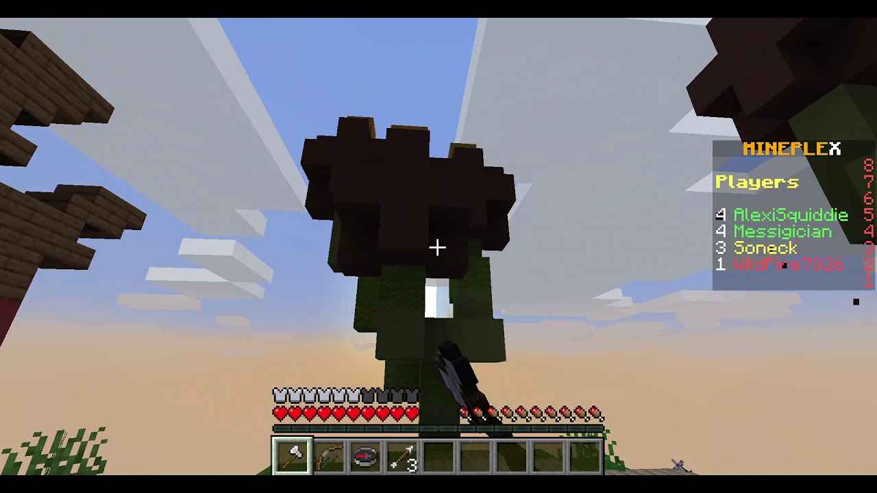 BEING AN IDIOT IN MINEPLEX!!!