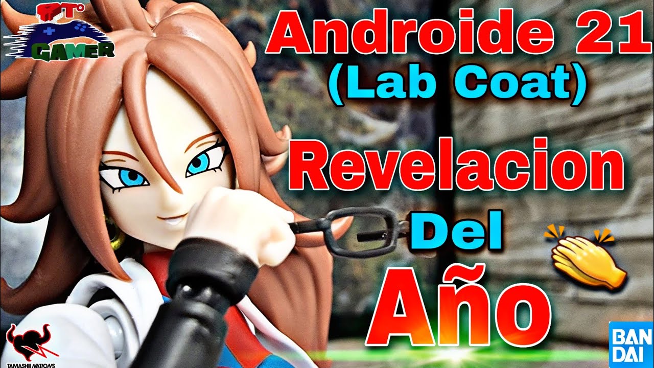 Androide Num 21 Lab Coat | ¡Perfecta! 🤩 | SH Figuarts Dragon Ball Bandai Spirits | Unboxing + Review
