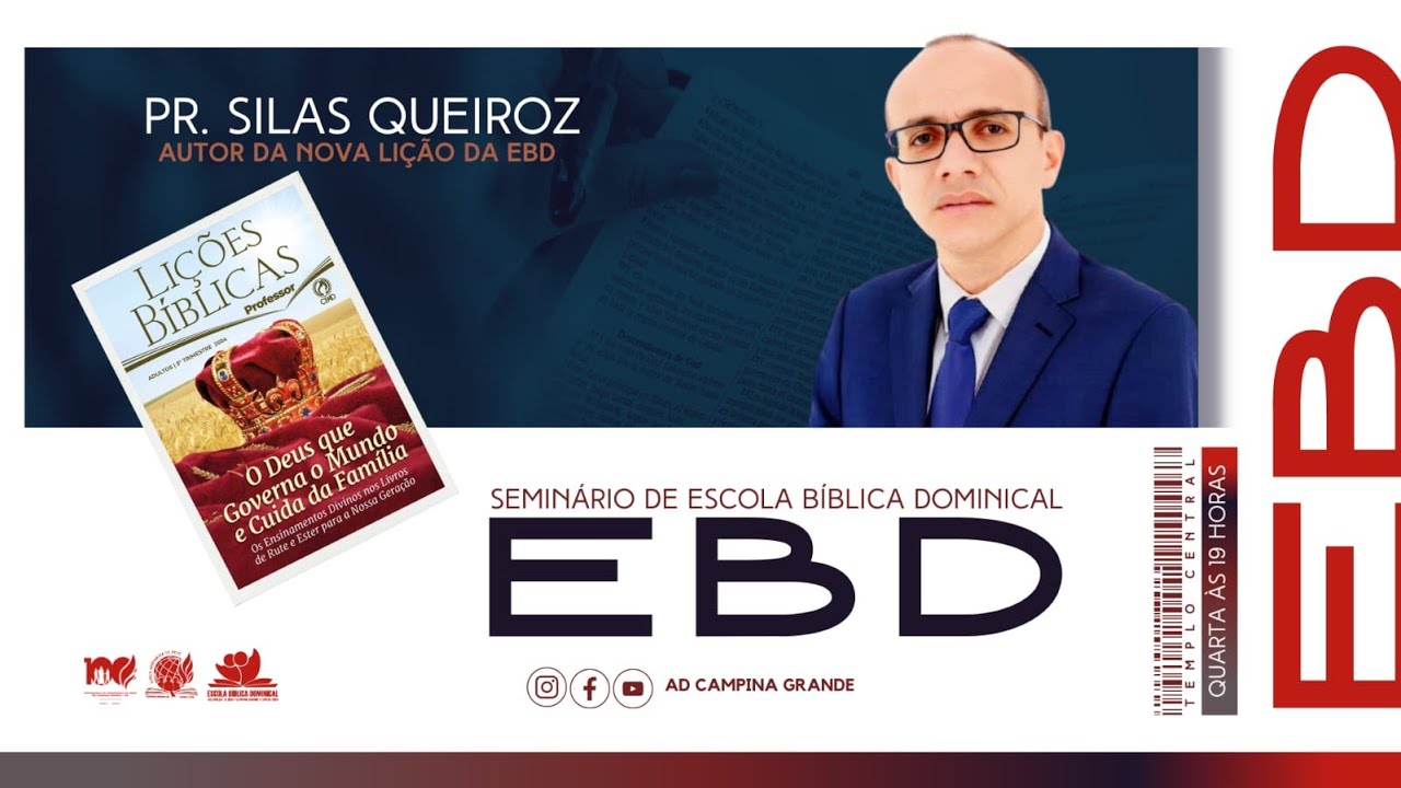 SEMINÁRIO EBD - PR. SILAS QUEIROZ | AO VIVO | 10/07/2024
