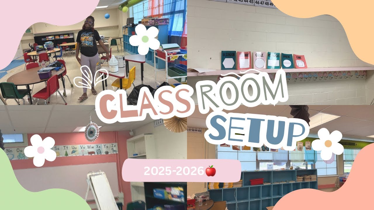 CLASSROOM SETUP 2025-2026 | KINDERGARTEN 