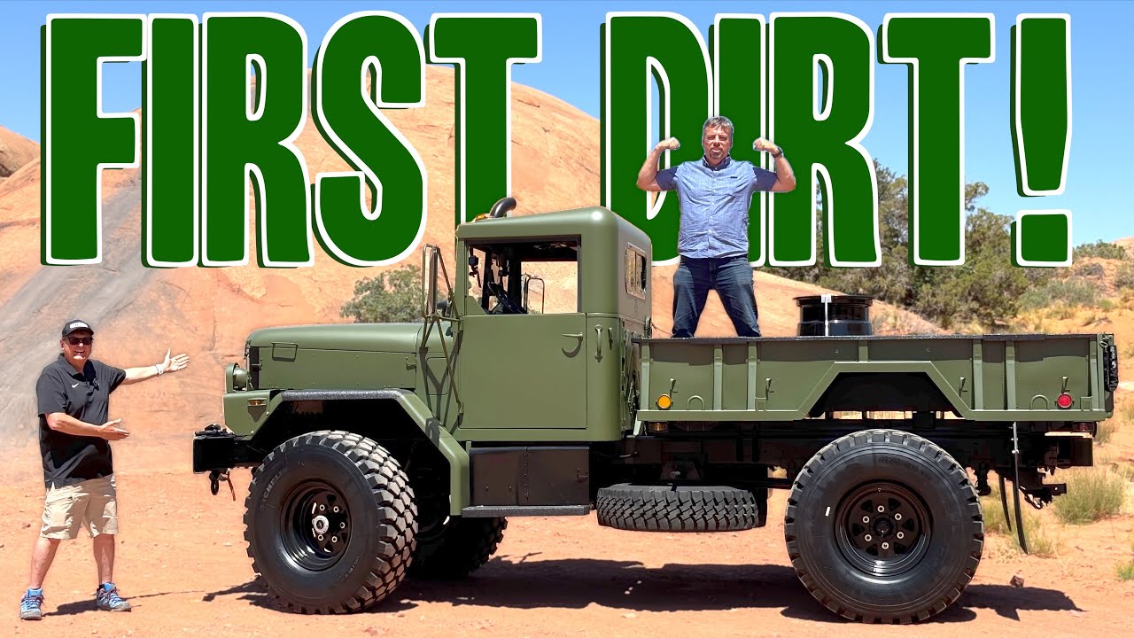 Off-Roading a Decommissioned Military Truck is Like NOTHING We've Ever Done!