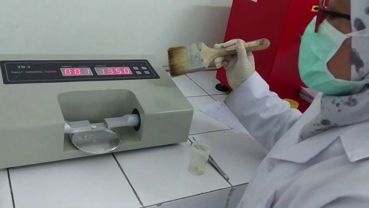 Uji Kekerasan Tablet