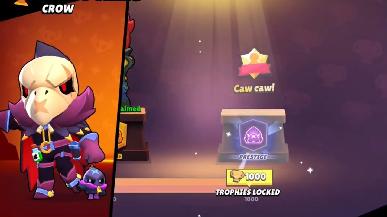 I got prestige with crow