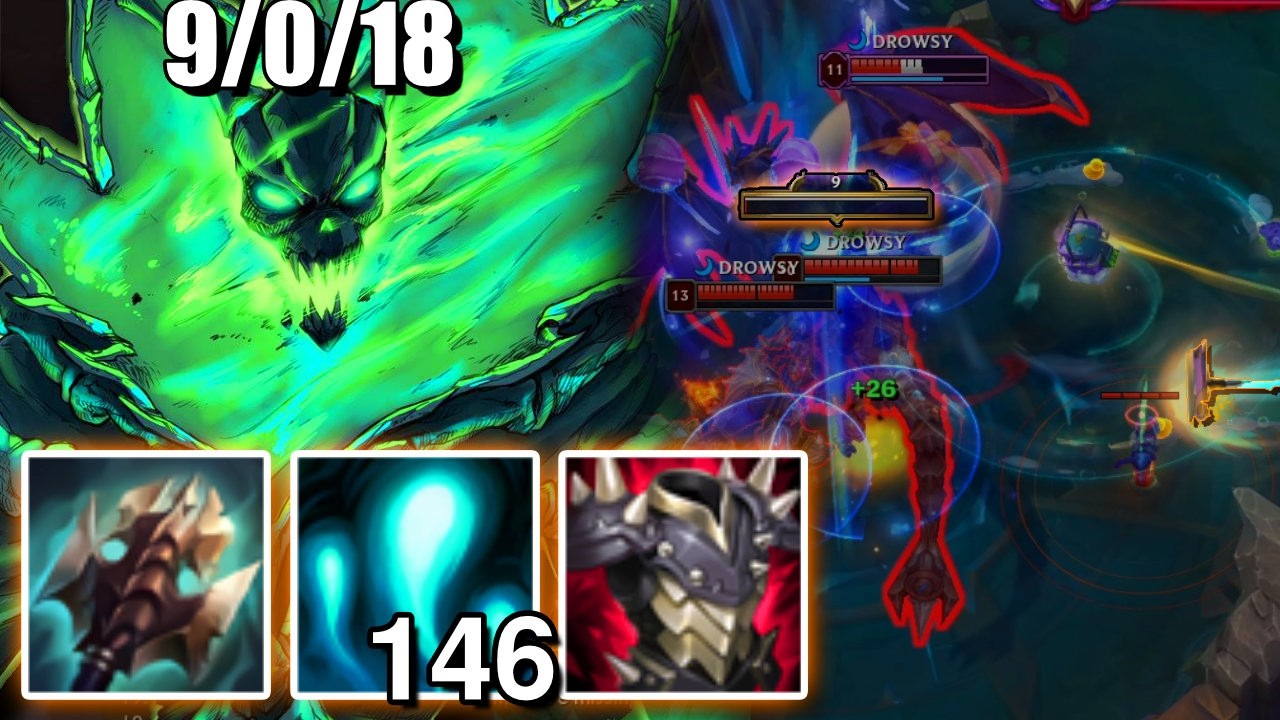 When AD Thresh goes Lategame, It's Over - League of Legends Off Meta Ranked