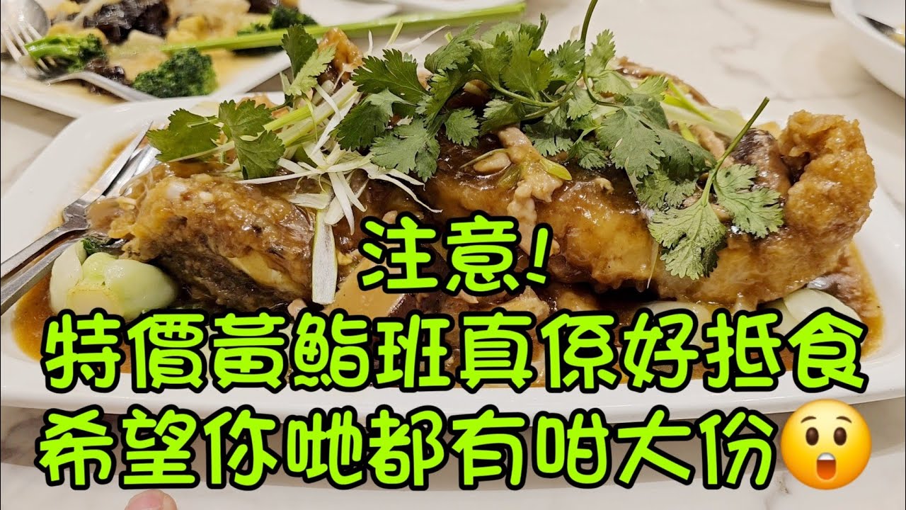 特價黃鮨班#龍庭食府#多倫多#加拿大