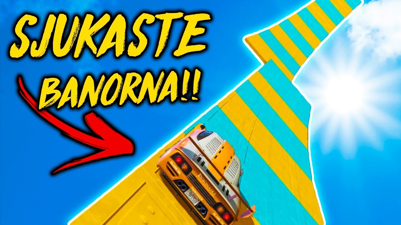 SJUKA LOOPS OCH BANOR!!! - GTA 5 Race på Svenska!!
