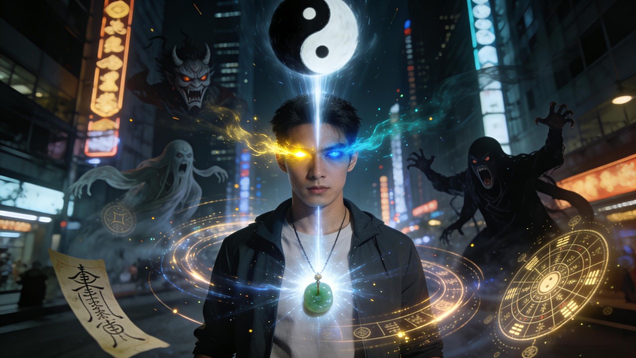 💥祖傳玉墜覺醒陰陽天眼！他一手符籙一手羅盤，橫掃都市陰邪！#短剧 #movie #精彩影视 #drama #逆袭 #anime #穿越 #搞笑 #影视聚焦 #影視解説
