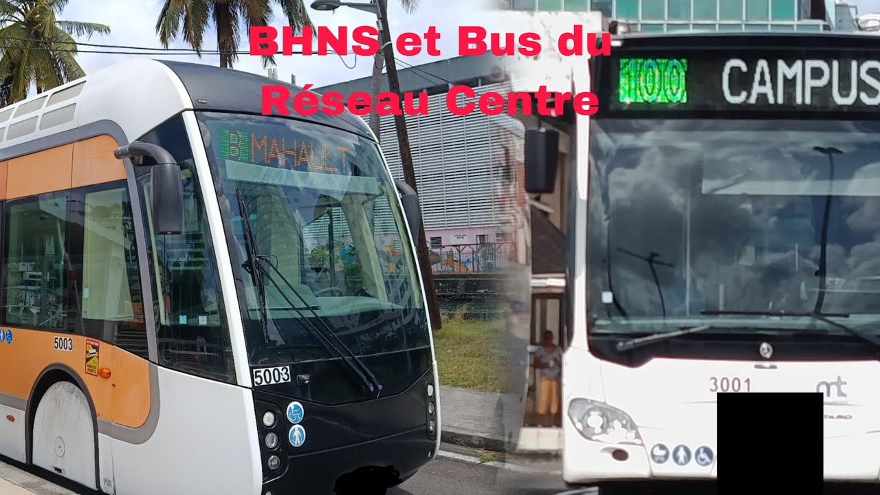Les BHNS et les bus du Réseau Centre (RTM)
