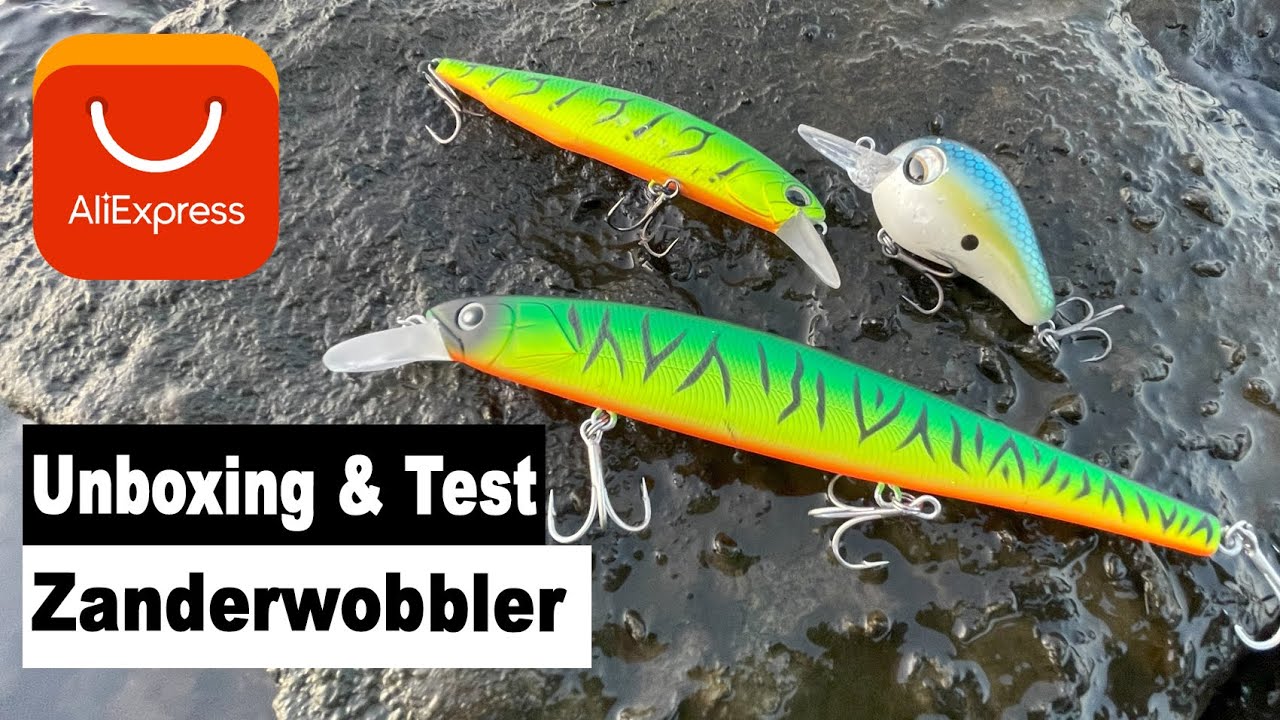 Zanderwobbler von AliExpress im Test! Mein Favorit: MEREDITH Jerkbait 100F