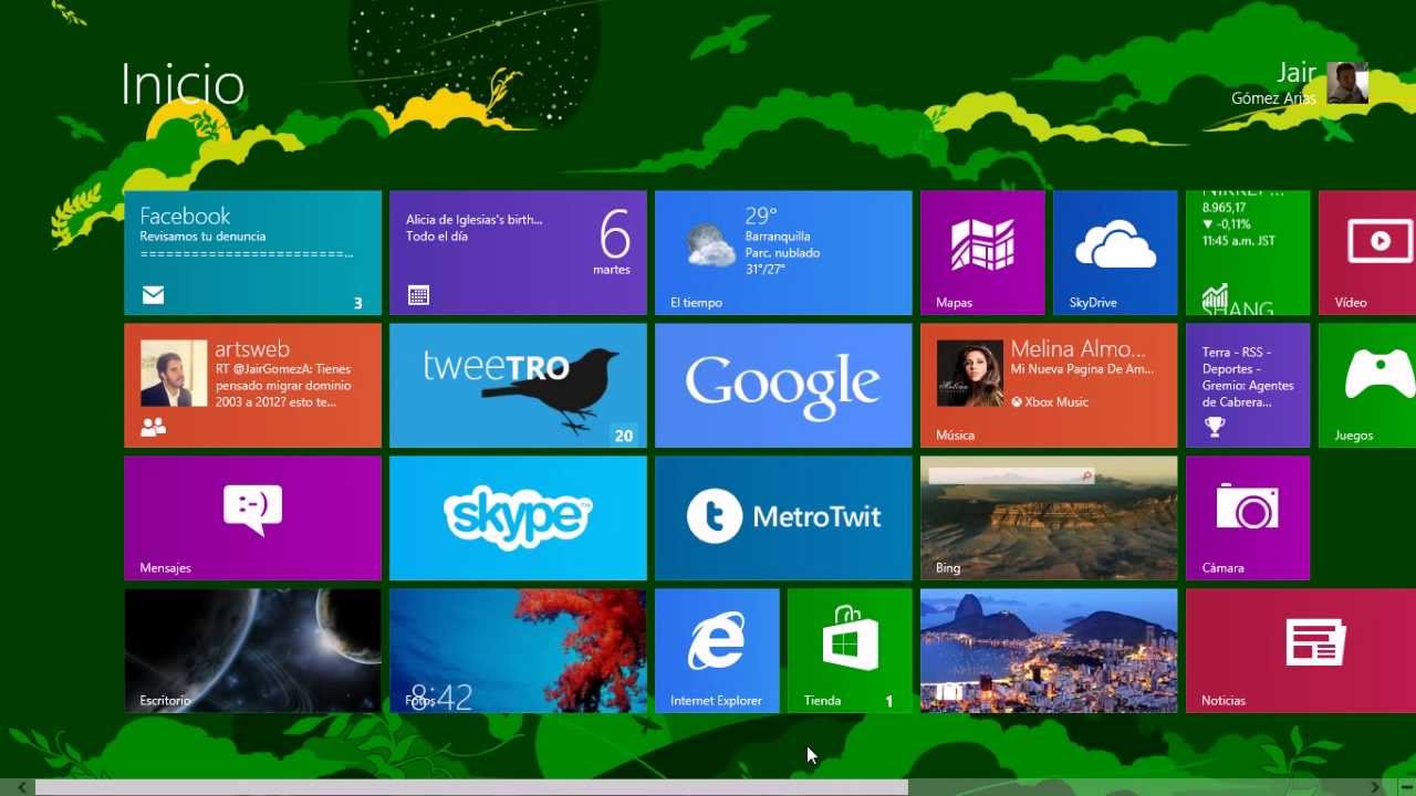 Windows 8 - Atajos de Teclado