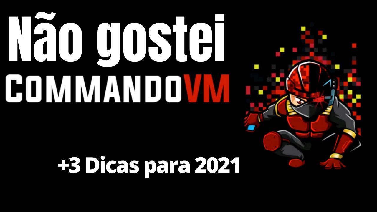 Não gostei do Commando VM e farei minha própria maquina de pentest