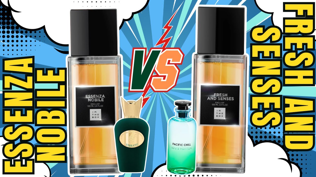 Essenza Nobile ou Fresh And Senses - In The Box - Comparativo Completo #perfumes #perfumorista
