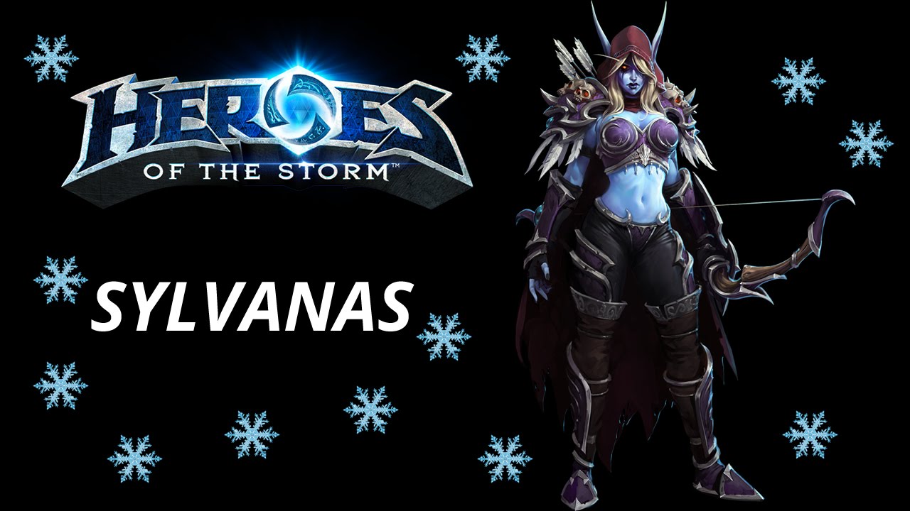 Sylvanas ( Gameplay ) Let's play Heroes of the Storm (Blizzard MOBA) #1