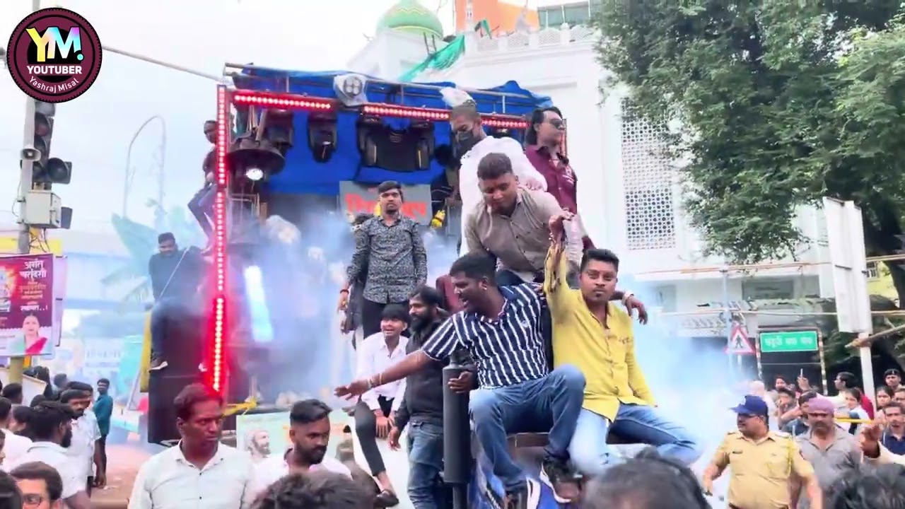 Ganpati visarjan pune 2025 || अलका टॉकीज चौक गणपती विसर्जन २०२५ || all brand setup 🙉🔊💥🔝|| USE🎧