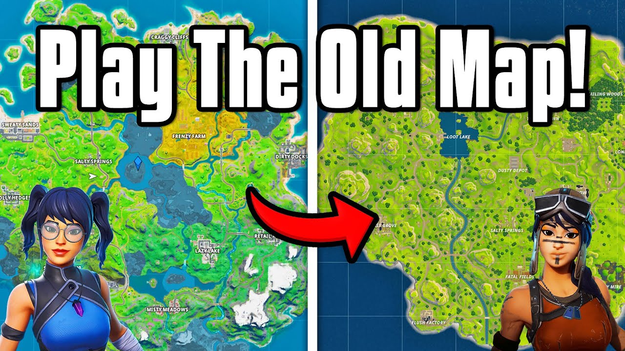 How To Play SEASON 1 In Fortnite (PLAY OLD MAP)