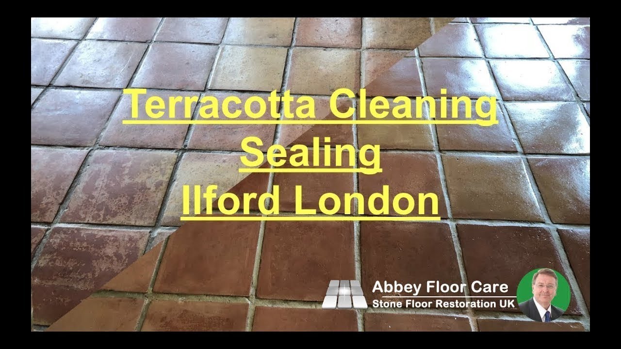 Terracotta Tiles Cleaning Ilford London- Abbey Floor Care