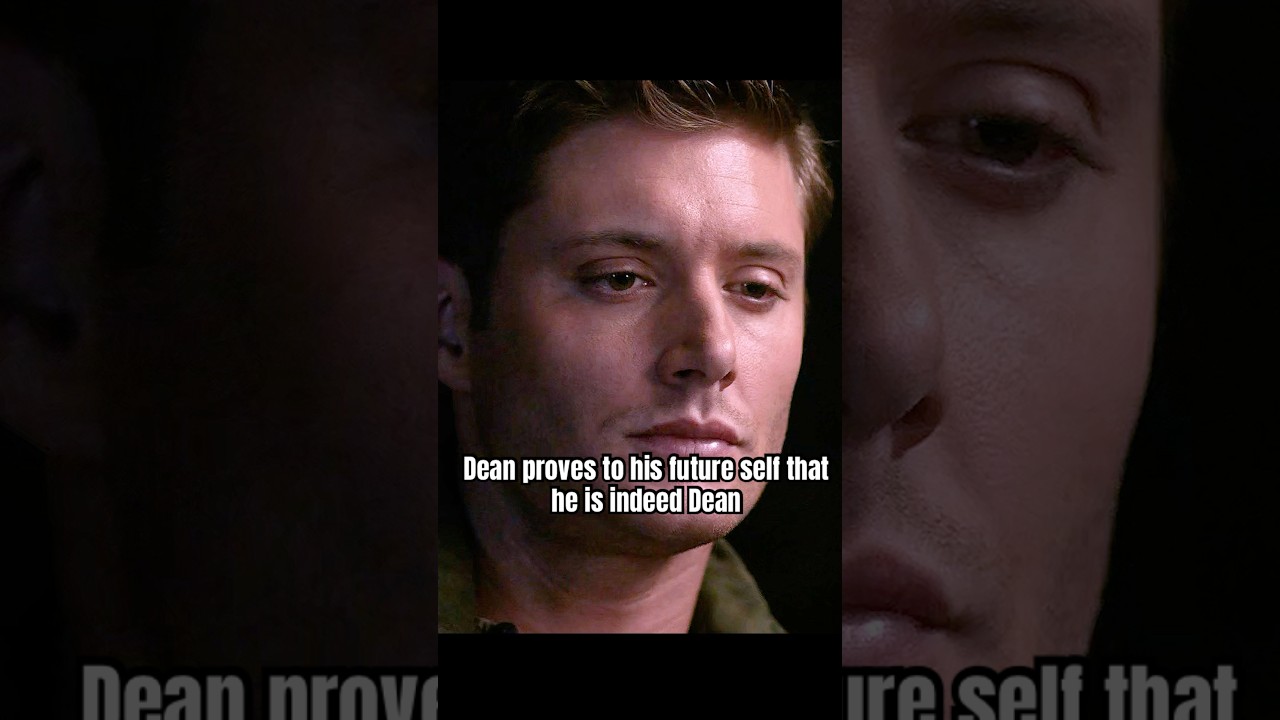 Dean proves to his future self that he is indeed Dean.#supernatural #foryou #shorts #series
