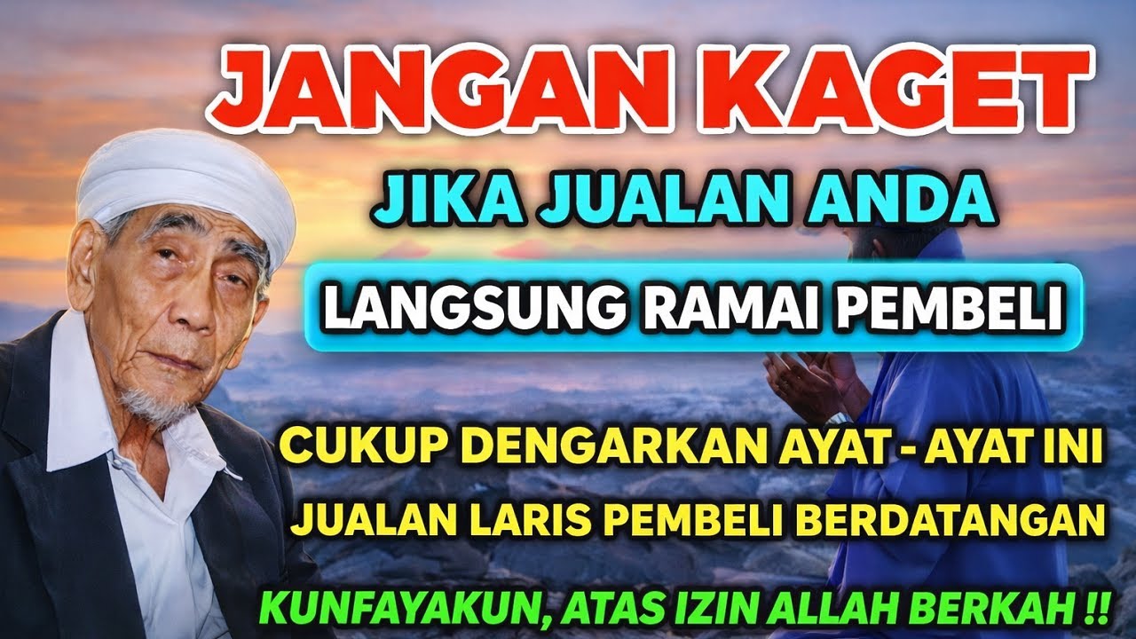 PUTAR DOA PELARIS DAGANGAN INI JANGAN KAGET JIKA JUALAN ANDA LANGSUNG RAMAI PEMBELI ATAS IZIN ALLAH