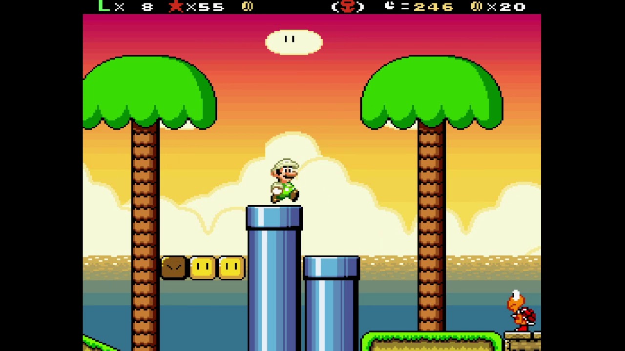 Super Luigi Land (SMW Hack) (All Exits) - Part 1