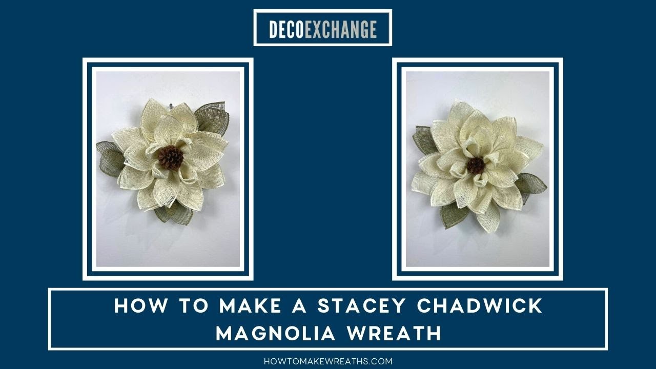 How To Make A Stacey Chadwick Magnolia Wreath | Magnolia Wreath | Live - Replay from DecoExchange
