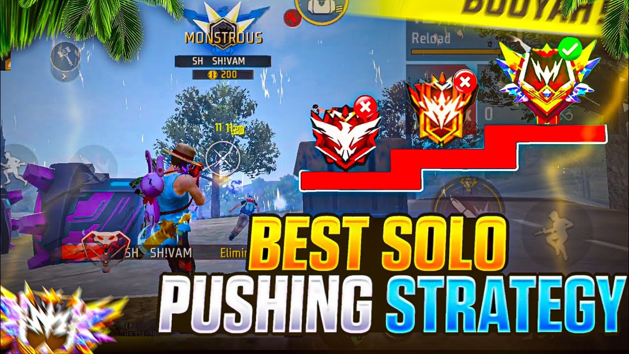 Best Startegy For Solo Grandmaster Push 😱 | Big Mistake 🤕 | Solo Br Rank Push Tips And Tricks