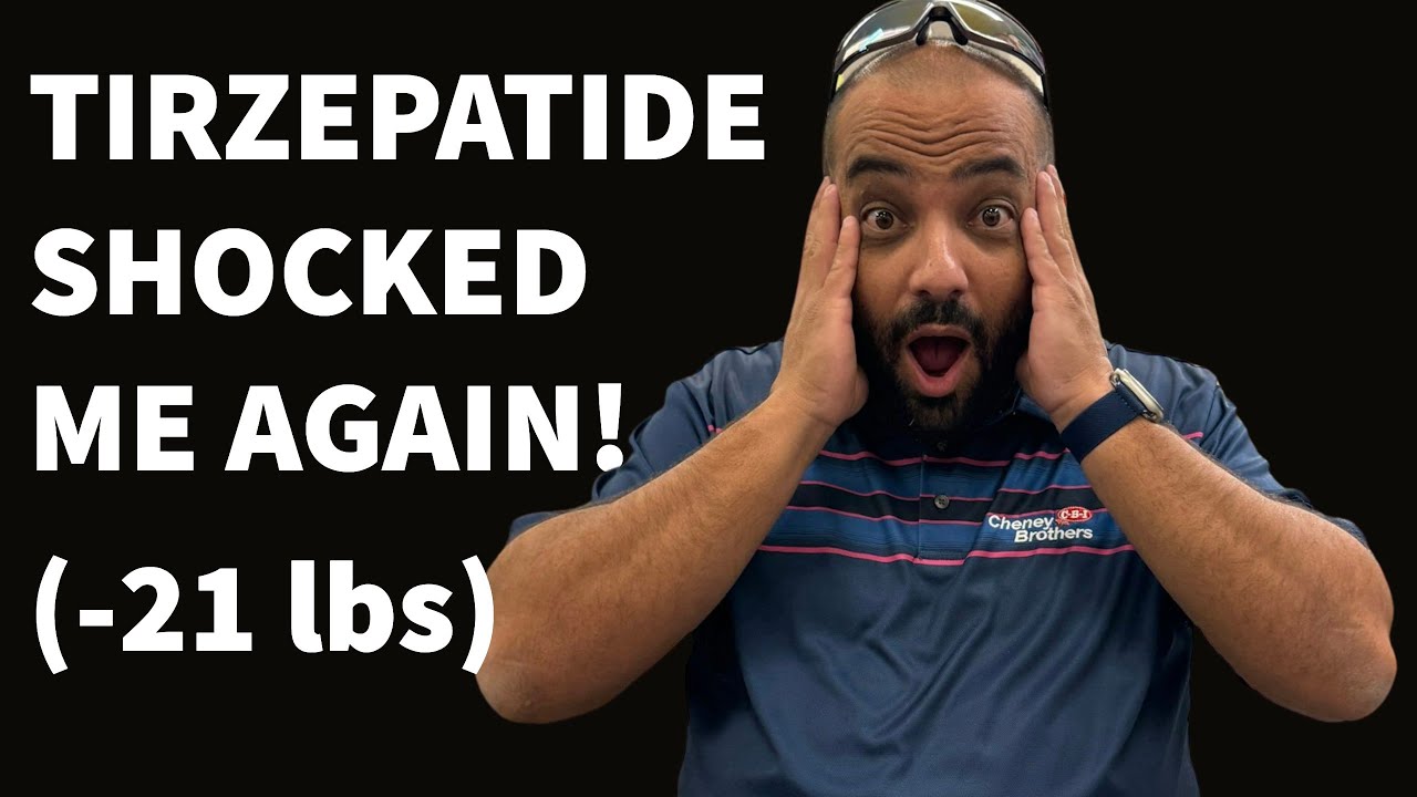 Shocked Again… Week 5 on Tirzepatide (-21 lbs)