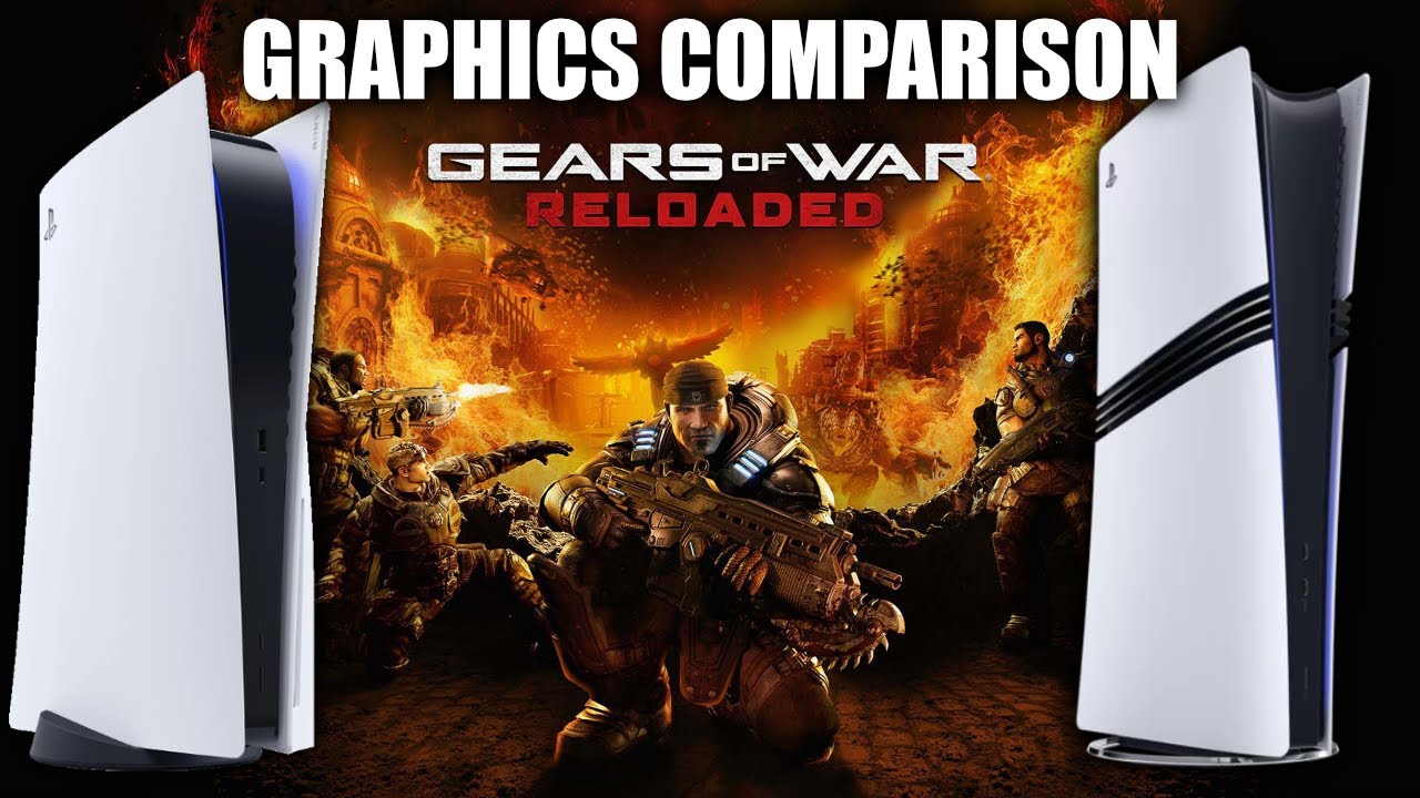 Gears of War Reloaded | PS5 vs PS5 Pro | Graphics Comparison
