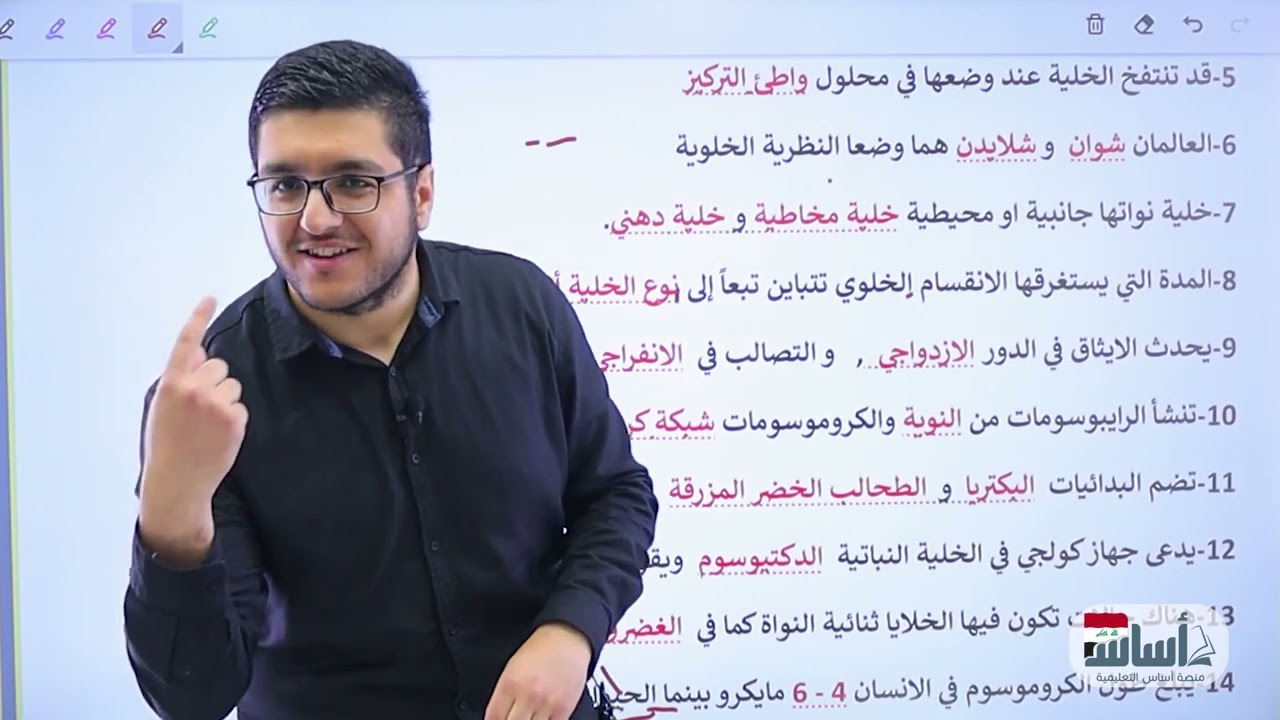 مراجعة مركزة 🚨 فراغات وطور 🔥 (ف1) || أحياء (سادس علمي) دفعة 2024 مع أ. عبدالله الخفاجي