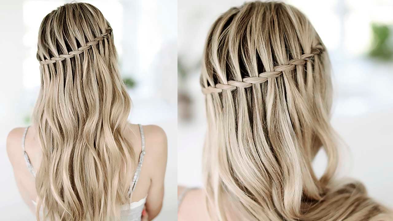 Feather Braid | Twist Waterfall Braid | DIY