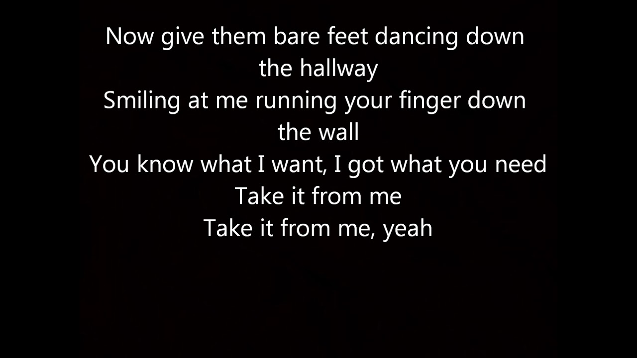 Take It From Me by Jordan Davis Lyrics
