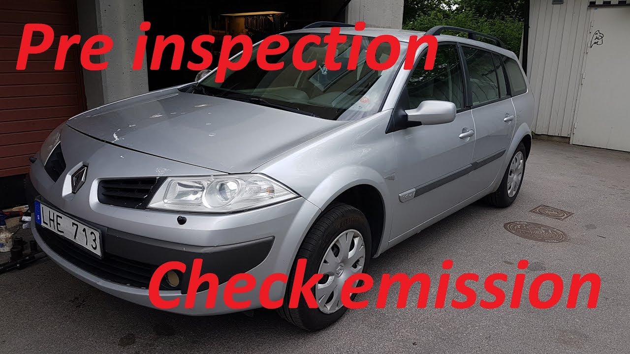 Renault Megane 2 Pre Inspection work