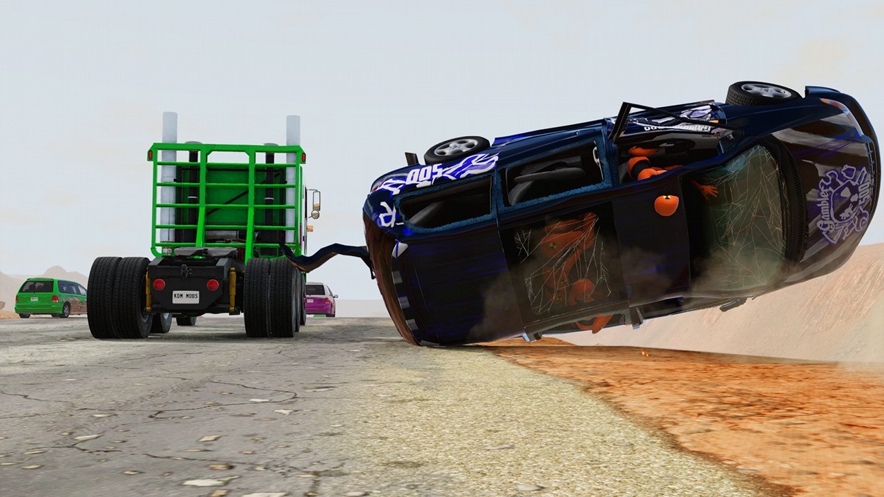 What Happens When a Semi Truck Goes Full Road Rage? 🚛🔥 Cars Don’t Stand a Chance | BeamNG.Drive