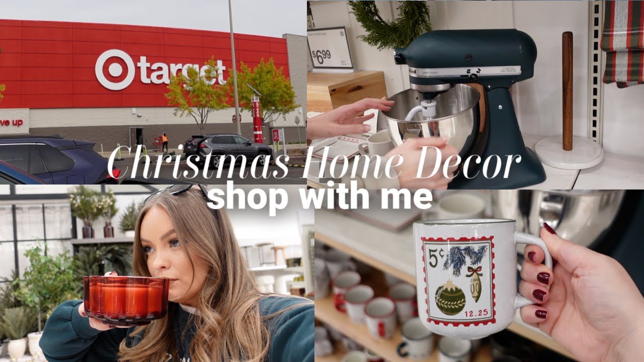 *NEW* CHRISTMAS DECOR SHOP WITH ME 🎄✨ Target & Home Goods - Holiday 2024!