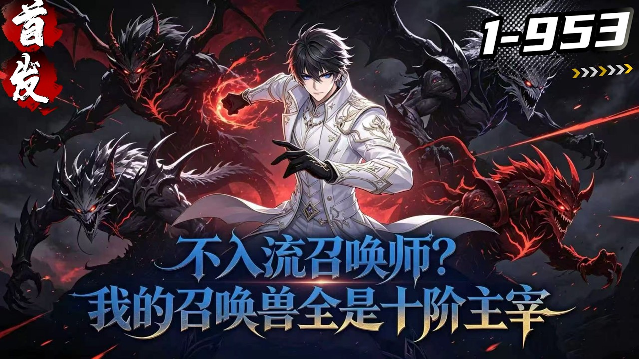 续集《不入流召唤师？我的召唤兽全是十阶主宰》1-953 转职成人人嫌弃的不入流职业【召唤师】，林远却意外觉醒神级职业系统。只要消耗进化点，召唤兽便可一路无限进化，无上限、无瓶颈。