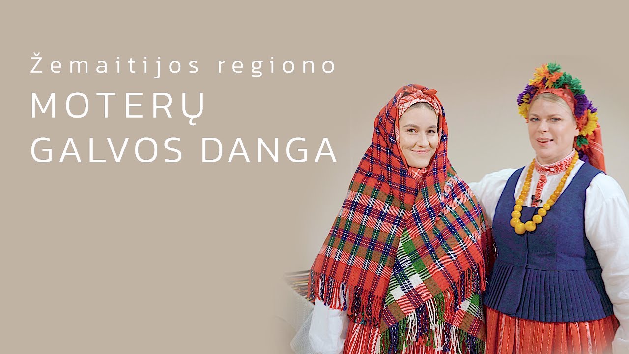 Žemaitijos regiono moterų galvos danga