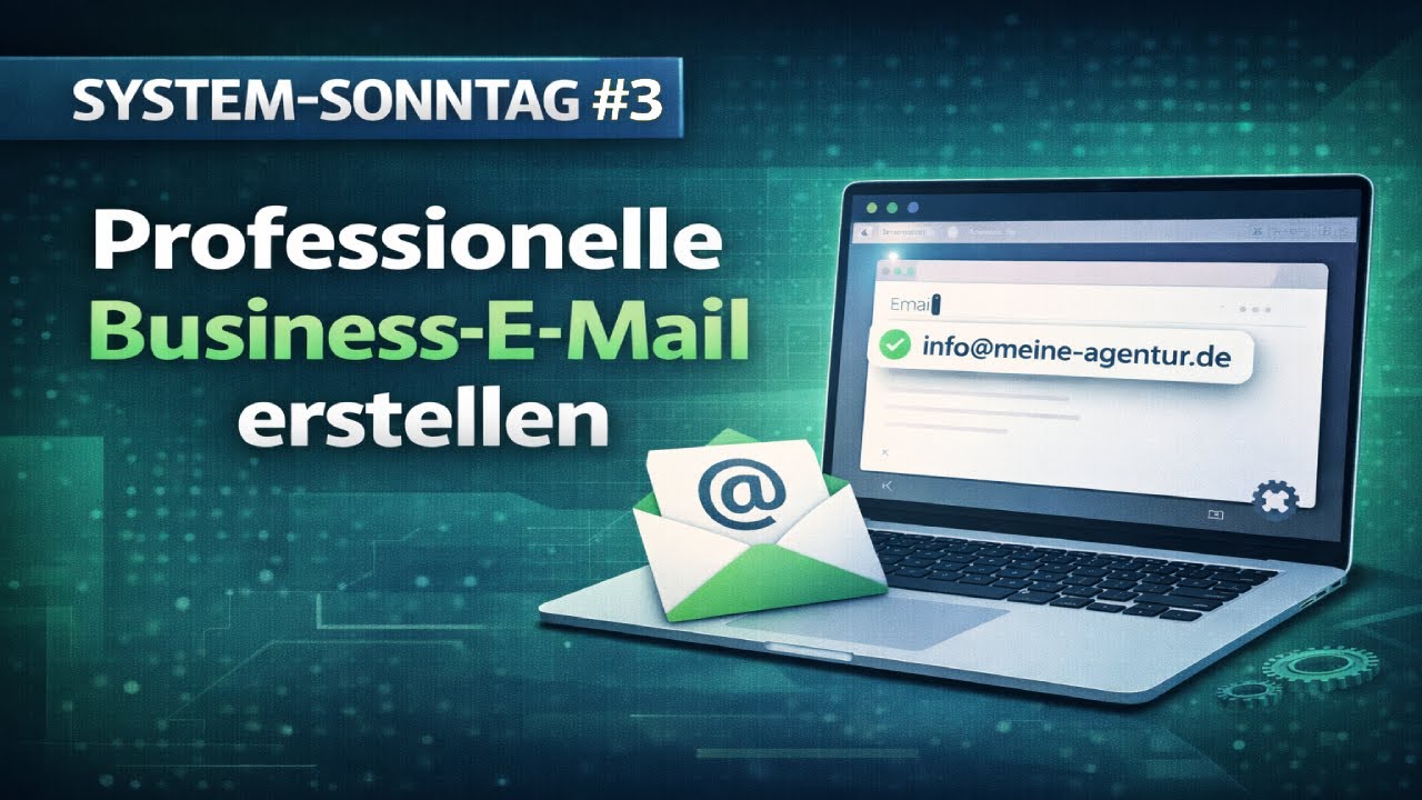 Professionelle Business-E-Mail erstellen | System Sonntag #3