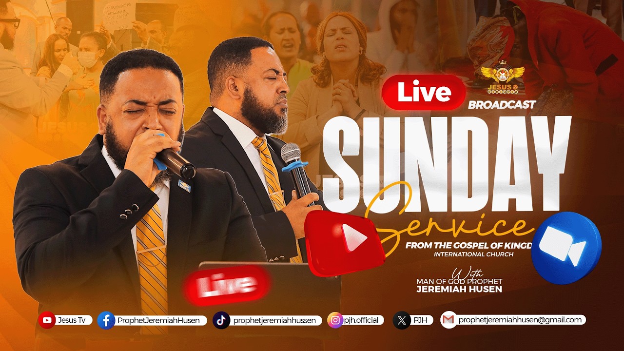 🛑 SUNDAY LIVE BROADCAST  የእሁድ መደበኛ ፕሮግራም የቀጥታ ስርጭት ከመንግስቱ ወንጌል ዓለም አቀፍ ቤተክርስቲያን || 2026