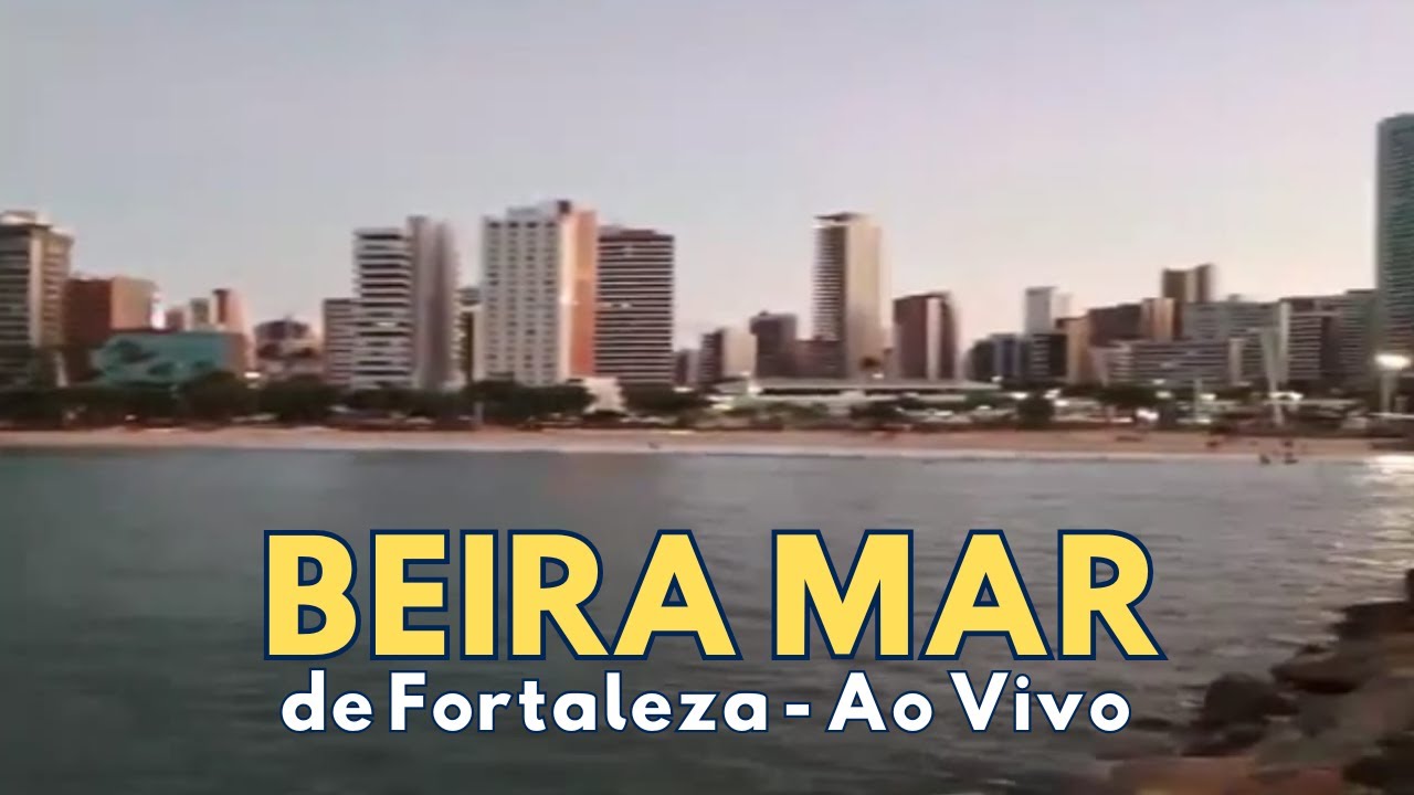Beira Mar de Fortaleza ao vivo! Fizemos nossa primeira live, mas não saiu como esperávamos!!