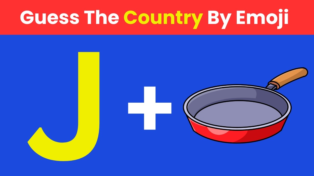 Guess the Country by Emoji 🌍🤔 | Fun Emoji Geography Quiz for Kids & Adults | Baali Cartoons